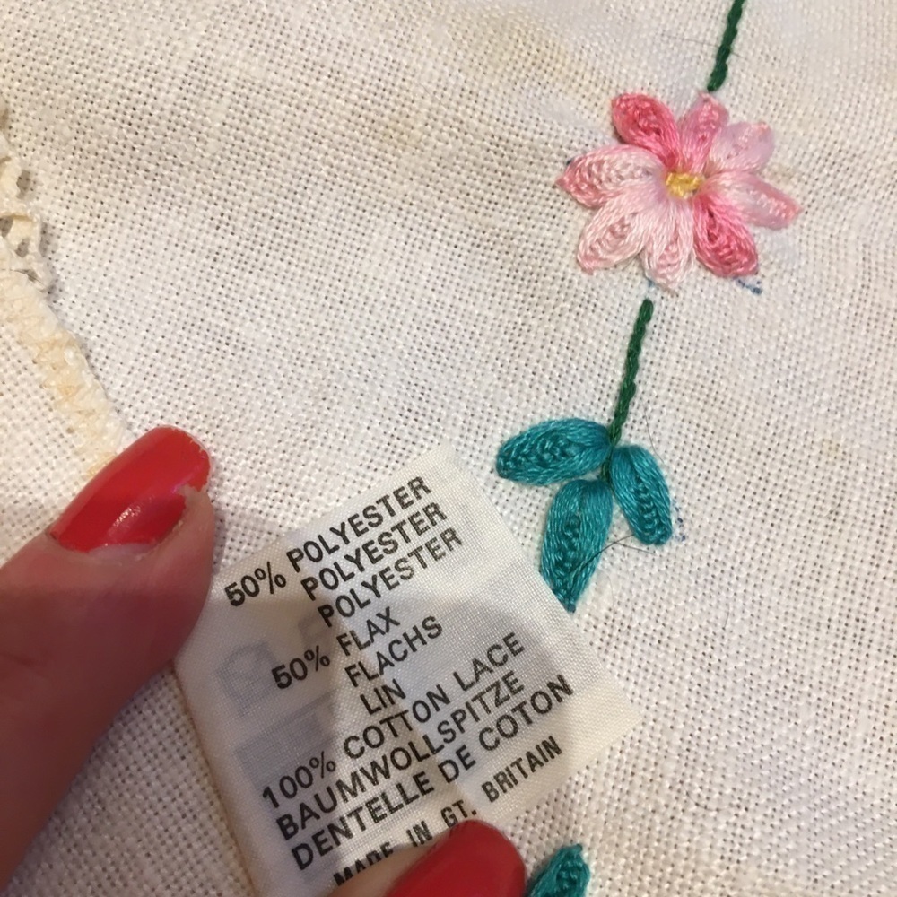 VINTAGE tablecloth​​​​​​​​ - Picture 2 of 5